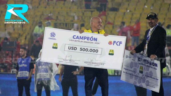 ATLETICO BUCARAMANGA CHEQUE CAMPEON