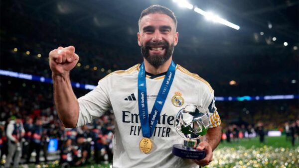 DANI CARVAJAL JUGADOR DEL PARTIDO FINAL UCL