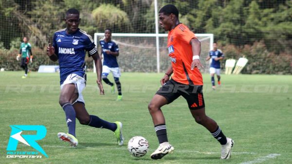 SELECCION COLOMBIA SUB 20 AMISTOSO VS MILLONARIOS