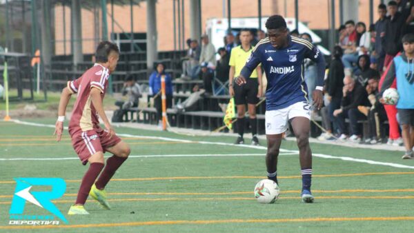 PLATA VINOTINTO Y ORO VS MILLONARIOS SUPERCOPA JUVENIL 2024