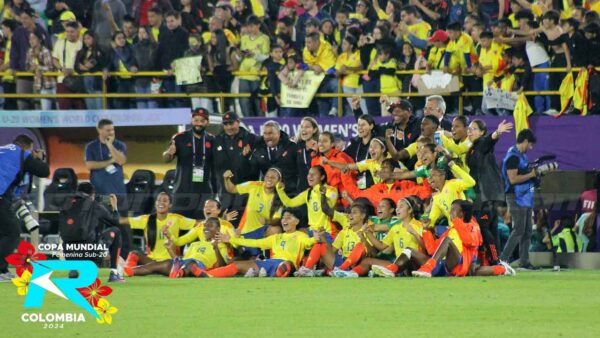 SELECCION COLOMBIA CELEBRA COPA MUNDIAL FEMENINA SUB-20 2024