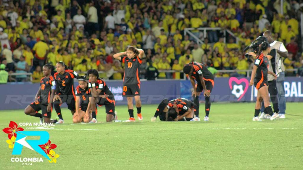 COLOMBIA ELIMINADA MUNDIAL FEMENINO SUB 20 COLOMBIA 2024