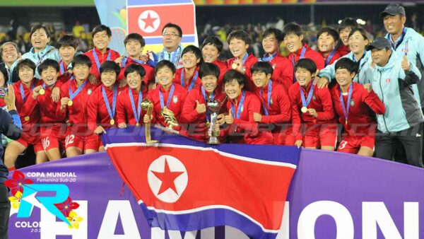 COREA DEL NORTE GALERIA MUNDIAL FEMENINO SUB-20 ROTONDA DEPORTIVA