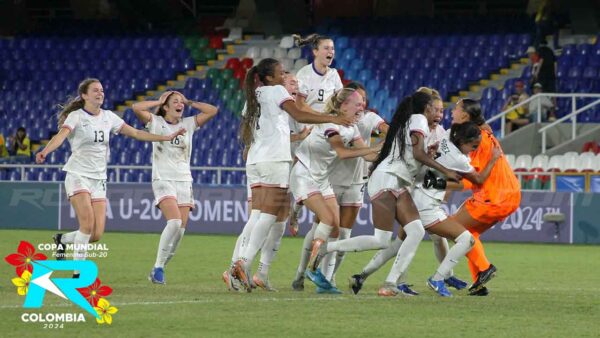 ESTADOS UNIDOS CELEBRA PENALES MUNDIAL FEMENINO SUB 20