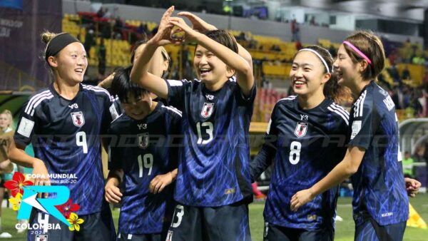 JAPON CELEBRA MUNDIAL FEMENINO SUB-20