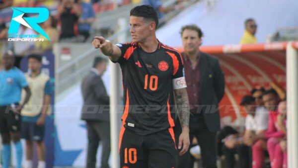 JAMES RODRIGUEZ DE NEGRO COPA AMERICA 2024 ROTONDA DEPORTIVA