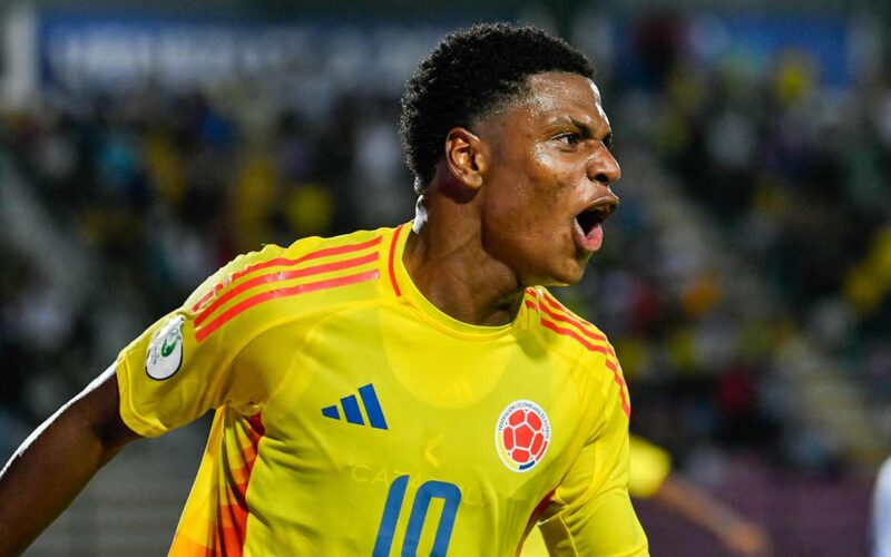 OSCAR PEREA CELEBRA SELECCION COLOMBIA SUB-20