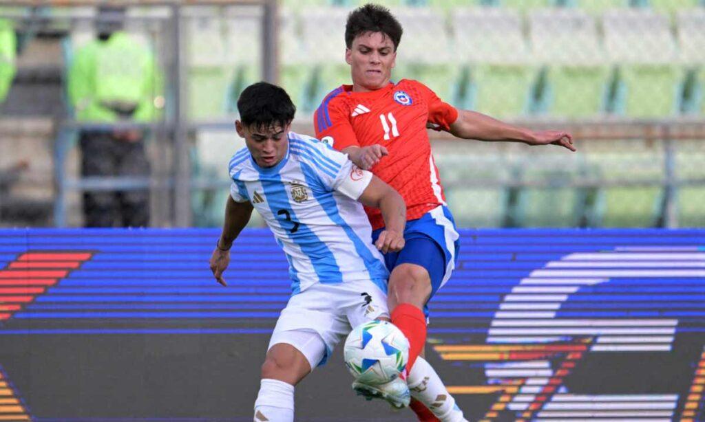 ARGENTINA-CHILE FASE FINAL SUDAMERICANO SUB-20