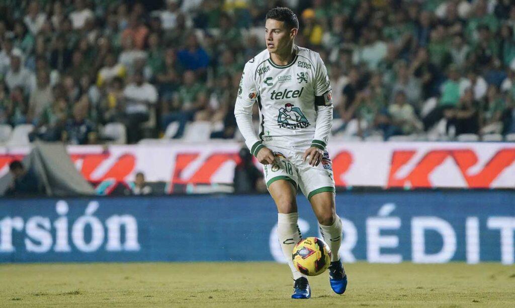 JAMES RODRIGUEZ CLUB LEON VS TOLUCA