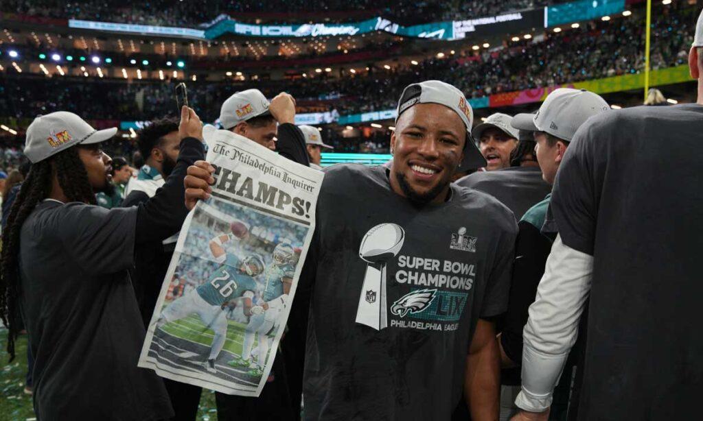 PHILADELPHIA EAGLES CAMPEON SUPER BOWL LIX NFL