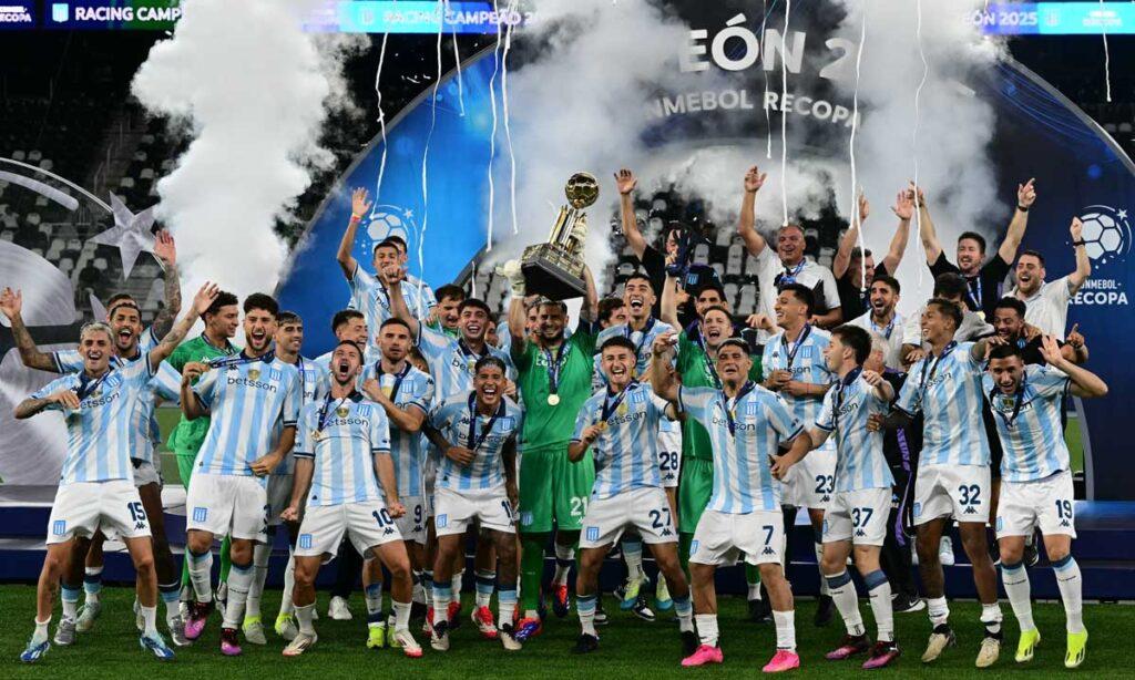 RACING CLUB CAMPEON RECOPA SUDAMERICANA