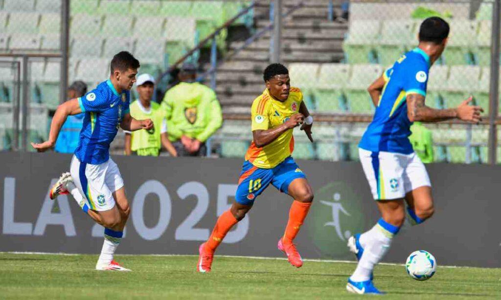 SELECCIÓN COLOMBIA - BRASIL EN EL SUDAMERICANO SUB-20 (2)