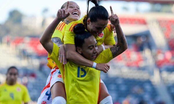 SELECCION COLOMBIA CELEBRA SHEBELIEVES CUP 2025