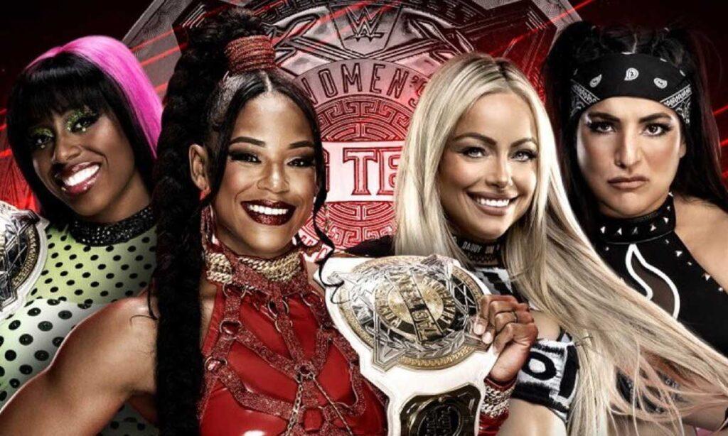 WWE CAMPEONATOS EN PAREJAS LIV MORGAN Y RAQUEL RODRIGUEZ