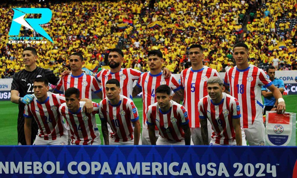 EQUIPO PARAGUAY COPA AMERICA 2024 ROTONDA DEPORTIVA