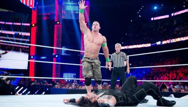 JOHN CENA ROMAN REIGNS EUROPA WWE