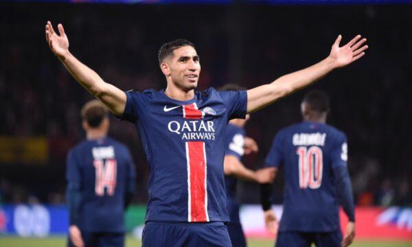 ACHRAF HAKIMI PSG CHAMPIONS LEAGUE