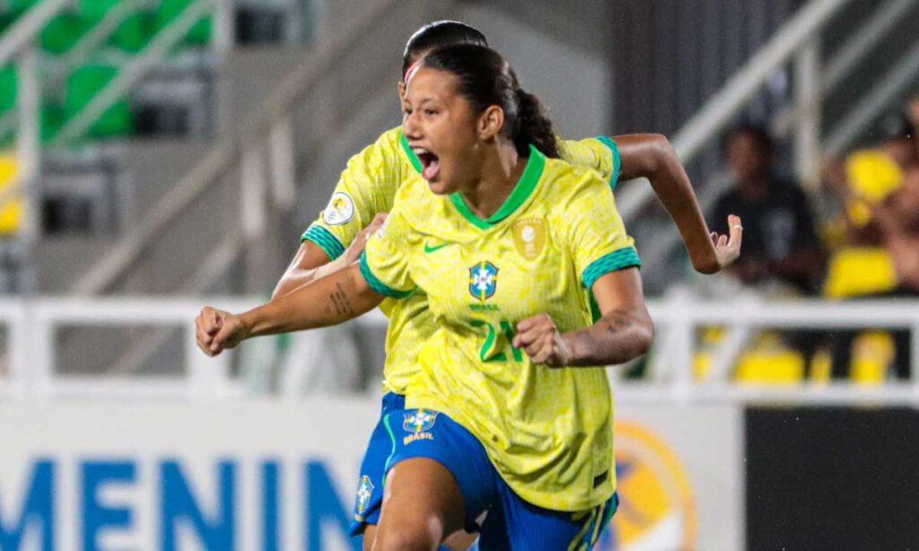 BRASIL GOLEA SUDAMERICANO FEMENINO SUB-17