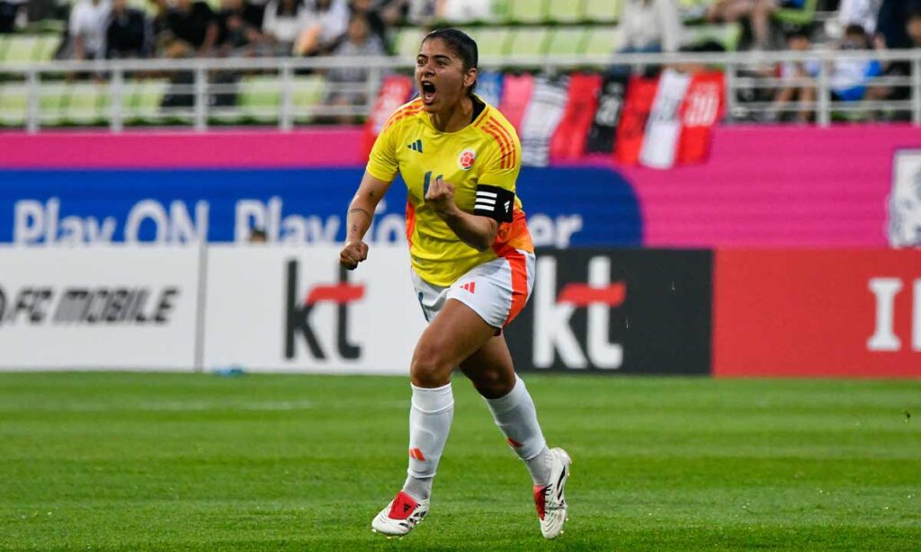 CATALINA USME CELEBRA COLOMBIA AMISTOSO COREA