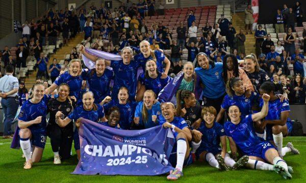 CHELSEA FC CAMPEONA WOMENS SUPER LEAGUE