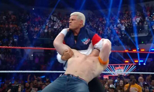 CODY RHODES JOHN CENA SDME WWE