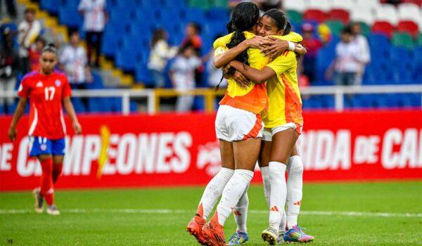 COLOMBIA - CHILE SUDAMERICANO FEMENINO SUB-17