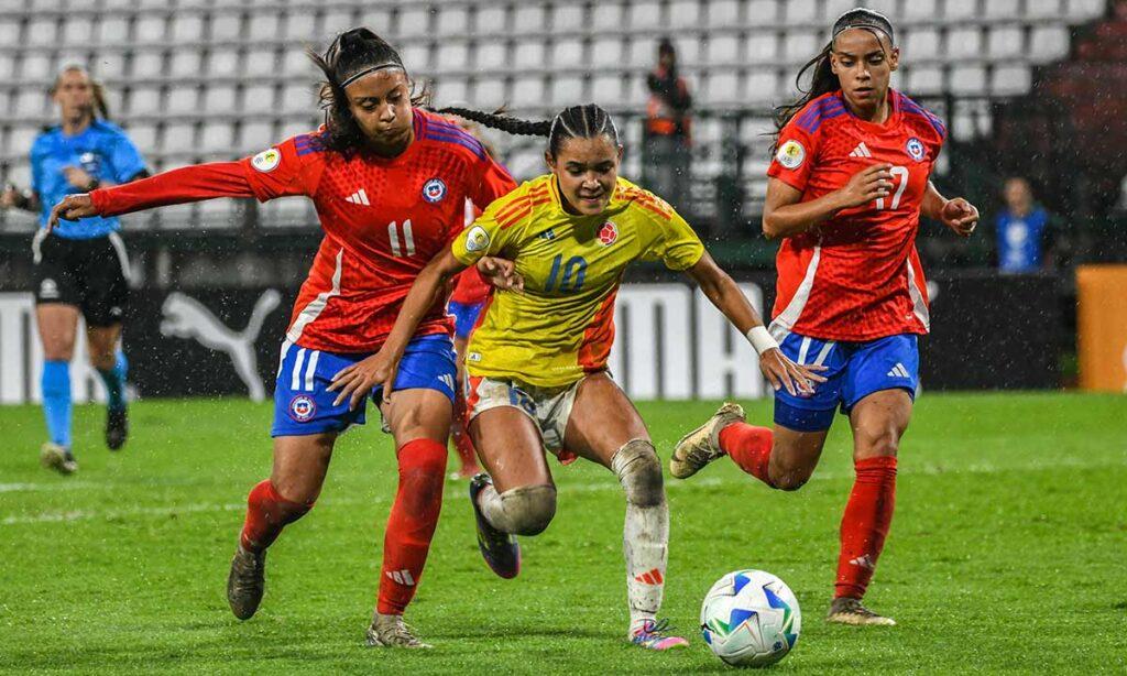 COLOMBIA-CHILE SUDAMERICANO FEMENINO SUB-17