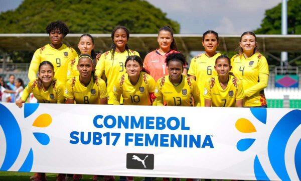 EQUIPO ECUADOR SUDAMERICANO FEMENINO SUB 17