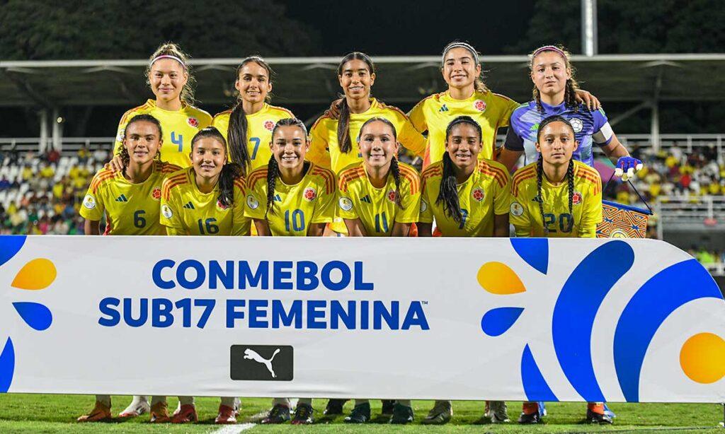 EQUIPO SELECCION COLOMBIA-SUDAMERICANO FEMENINO SUB 17 2025