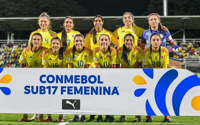 EQUIPO SELECCION COLOMBIA-SUDAMERICANO FEMENINO SUB 17 2025