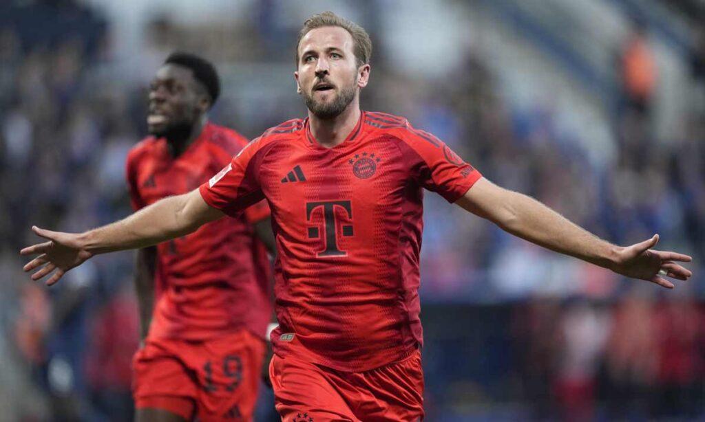 HARRY KANE BAYERN MUNICH CELEBRA