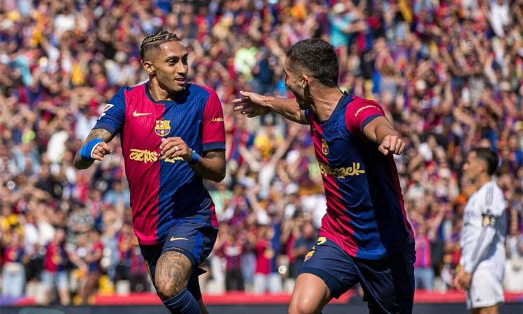 RAPHINHA FC BARCELONA - REAL MADRID JORNADA 35