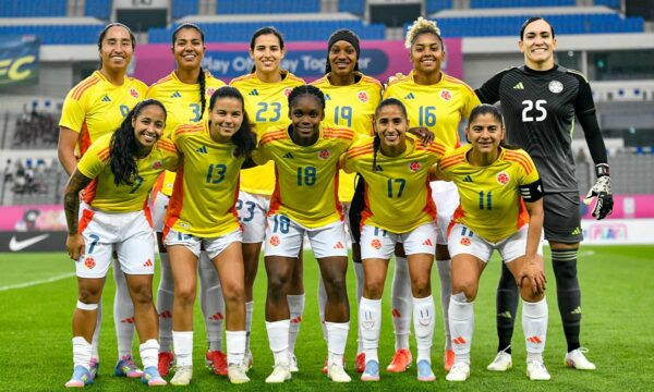 EQUIPO SELECCION COLOMBIA FEMENINA VS COREA DEL SUR